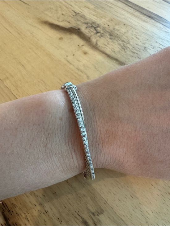 David Yurman Jewelry - David Yurman Diamond Crossover Bracelet (small)